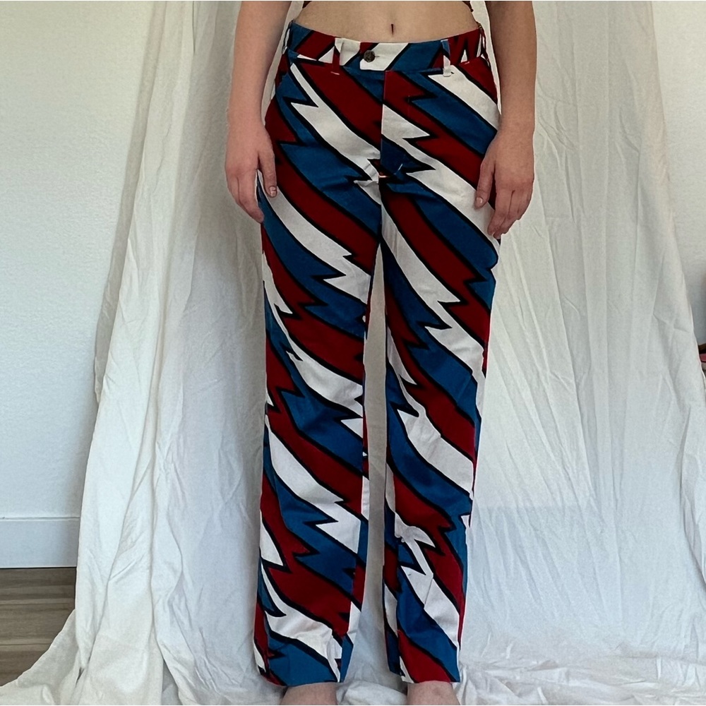 Loudmouth golf pants (Grateful Dead print)